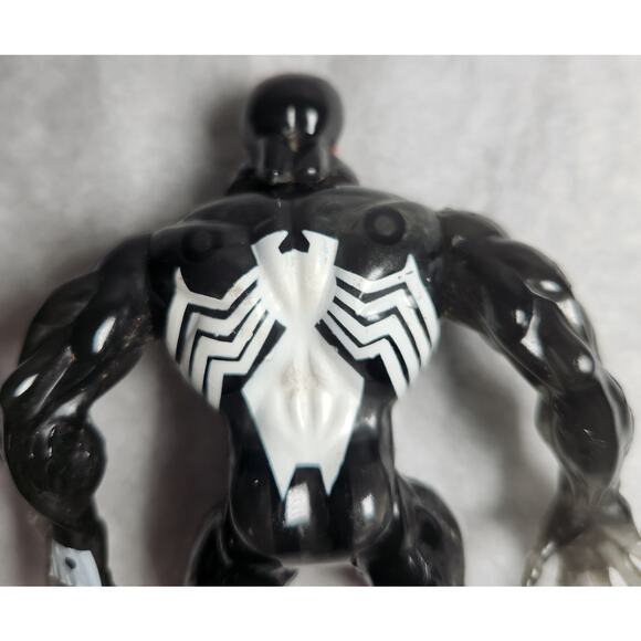 Toy Biz Vintage Marvel Translucent Venom 5.25" Action Figure 1995 Pre-owned - Picture 5 of 8